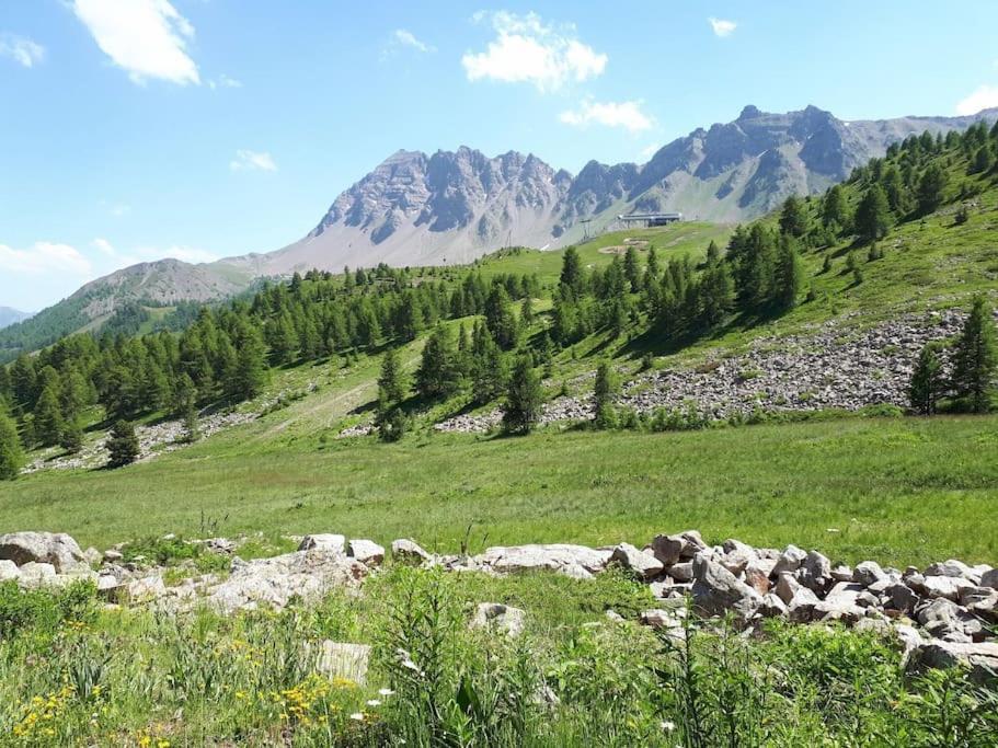 T2/3 6Pers & Pied Des Pistes & Piscine Chauffee Apartment Vars  Luaran gambar