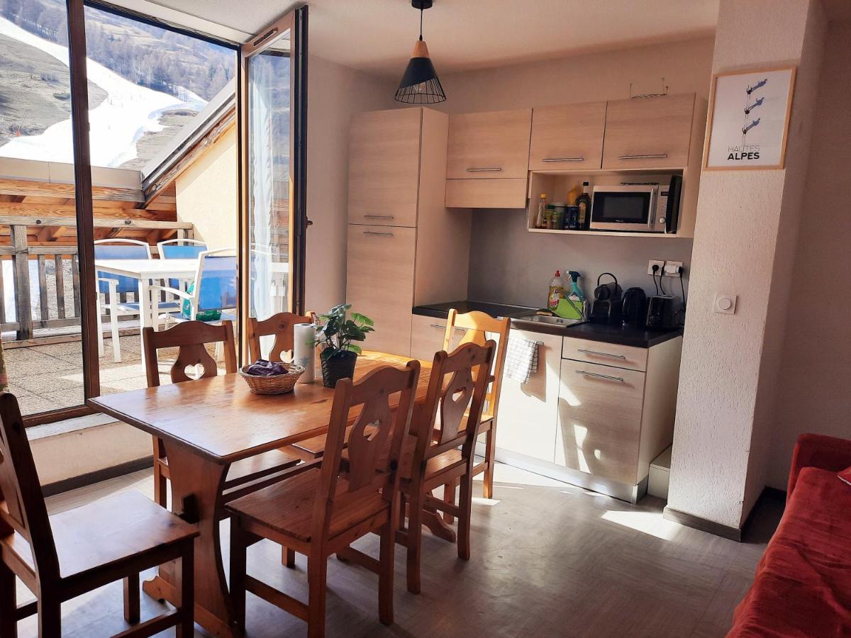 T2/3 6Pers & Pied Des Pistes & Piscine Chauffee Apartment Vars  Luaran gambar